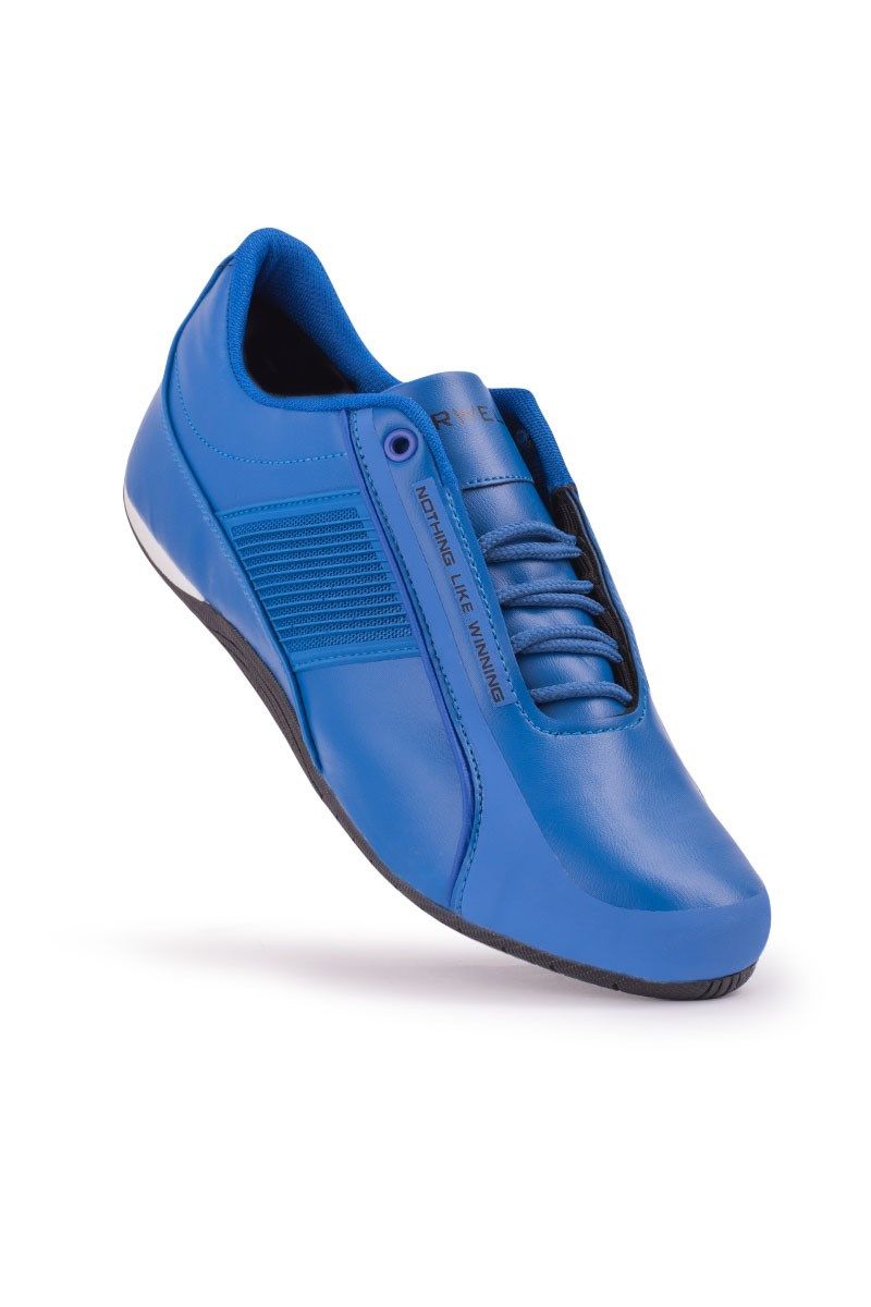 Marwells férfi bőrcipő - kék 20210835534