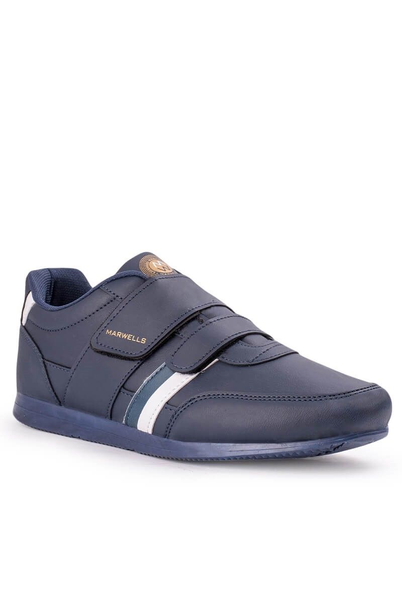 MARWELLS Men's leather shoes - Navy Blue 20210835571