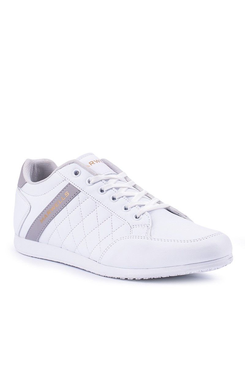 MARWELLS Men's leather sport shoes - White 20210835305