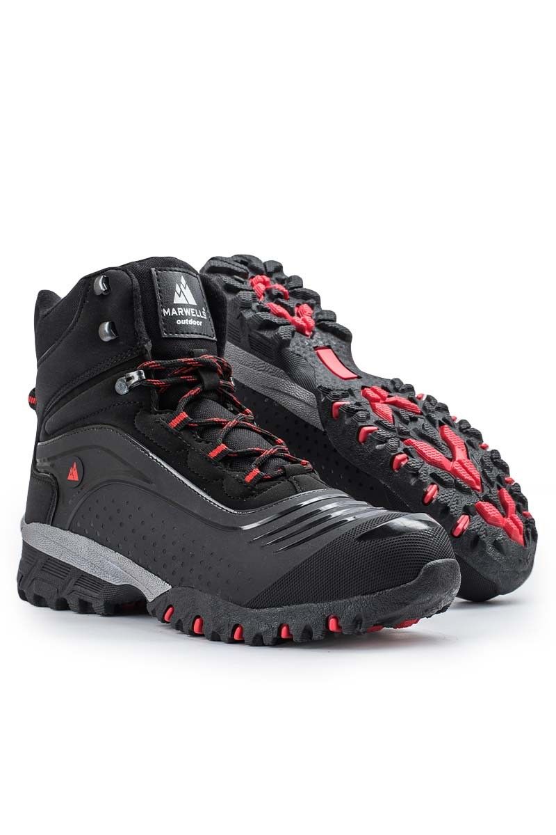 MARWELLS Men's outdoor boots - Black 20210835580