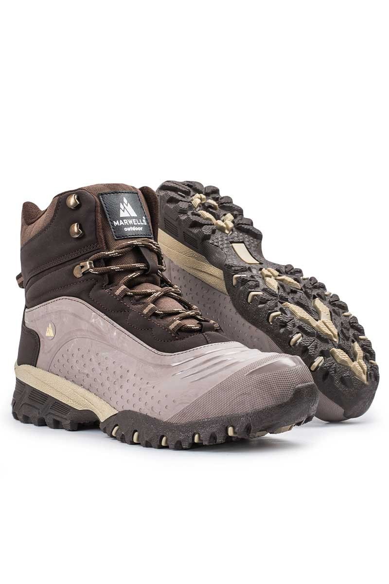MARWELLS Men's outdoor boots - Brown 20210835582