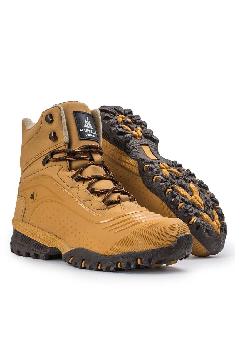 MARWELLS Men's outdoor boots - Camel 20210835586