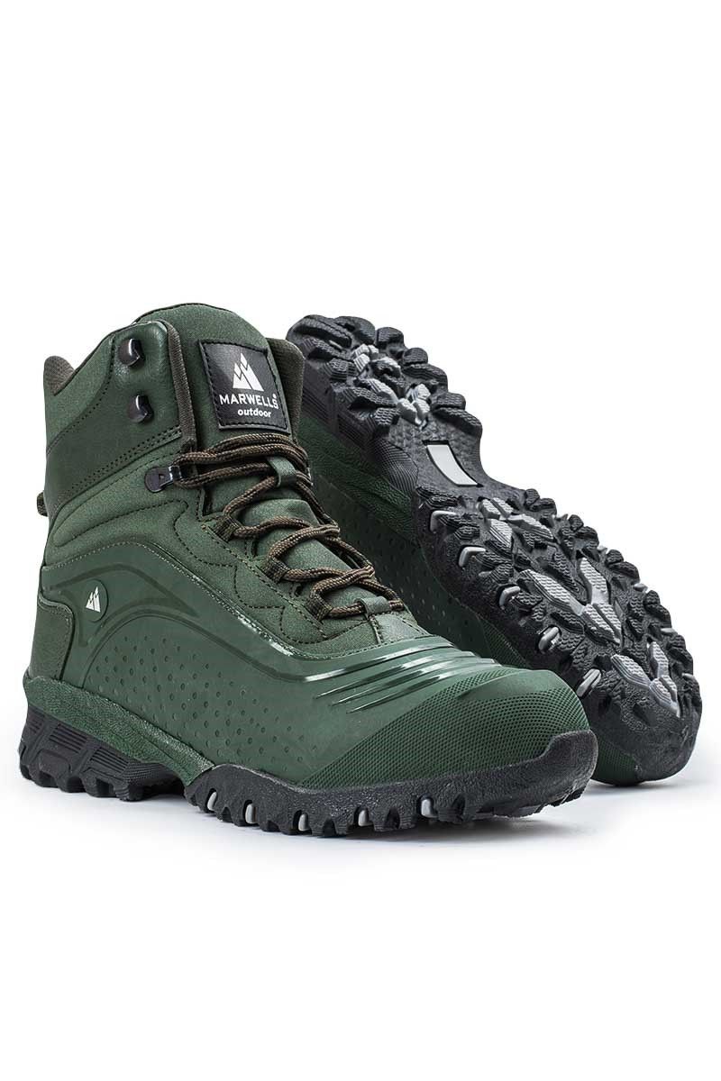 MARWELLS Men's outdoor boots - Dark green 20210835583