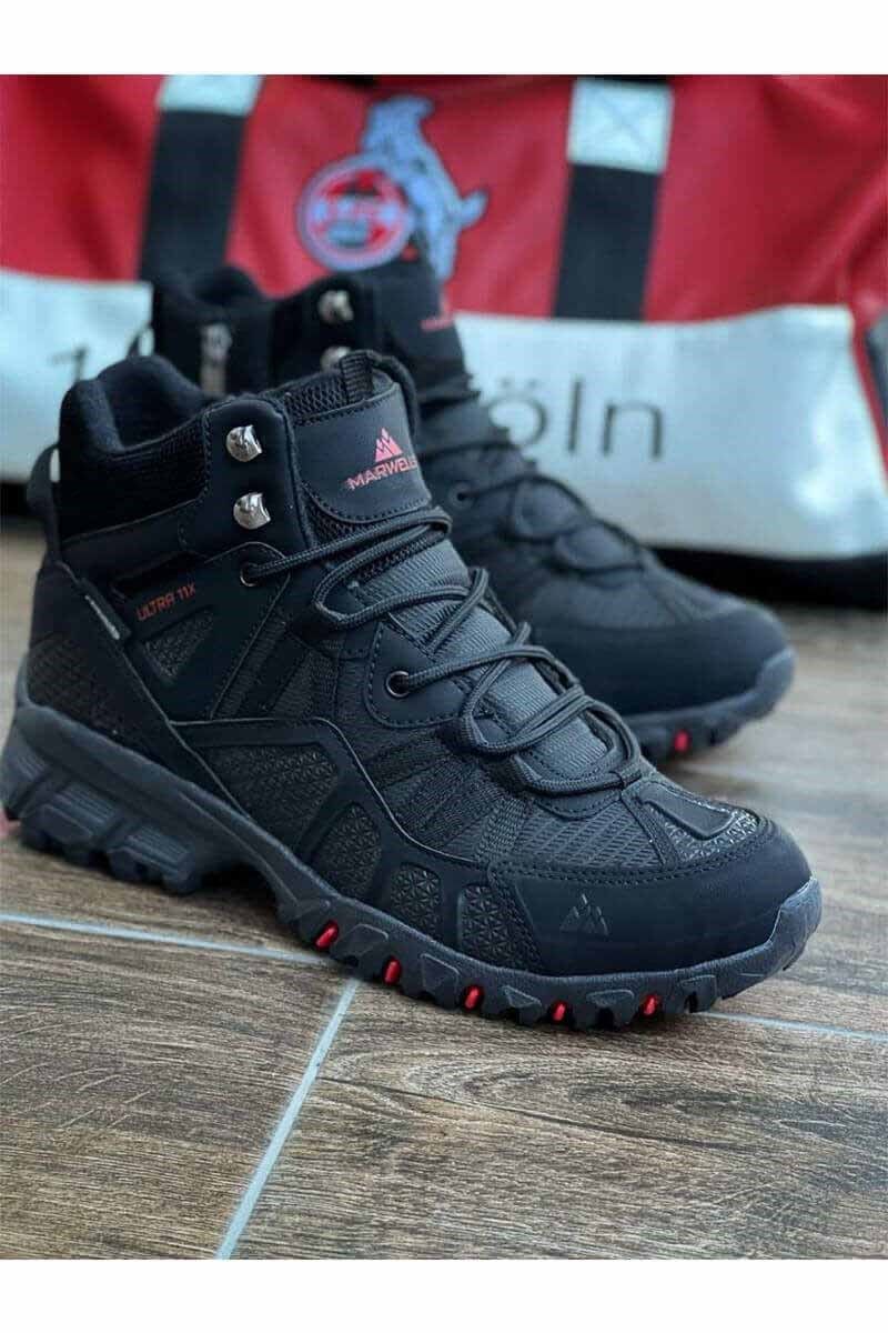 MARWELLS Men's Hiking Boots - Black 202108355684