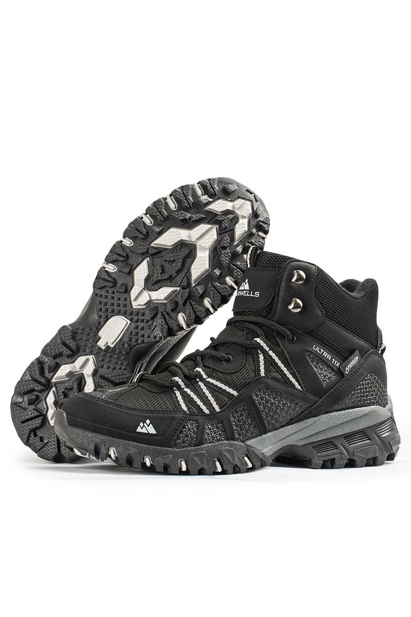 MARWELLS Men's Hiking Boots - Grey-Black 202108355698