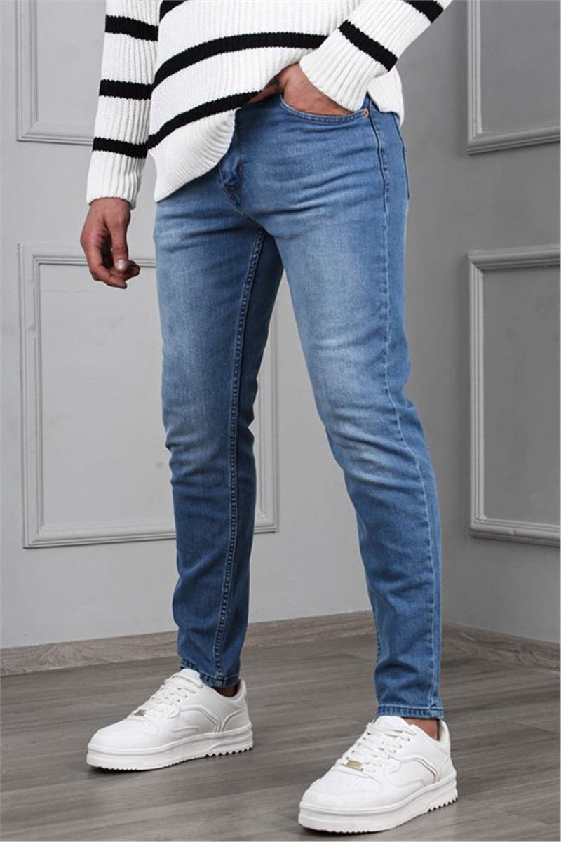 Men's Slim Fit Erkek Jeans 6342 - Blue #367688