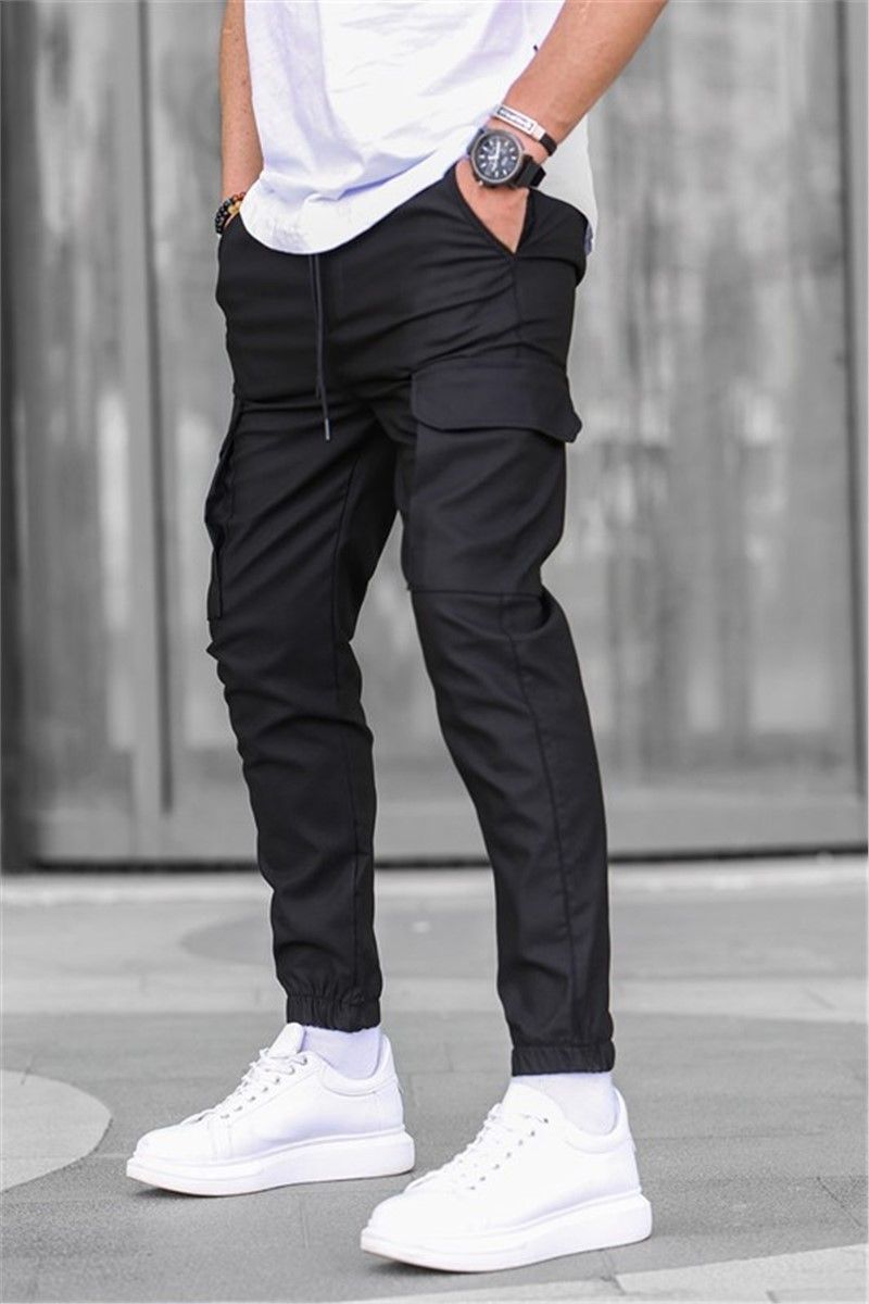 Men's sports trousers 5463 - Black #332037