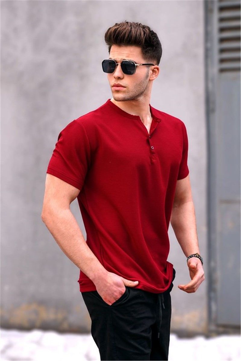 T-shirt da uomo - Rosso #328790