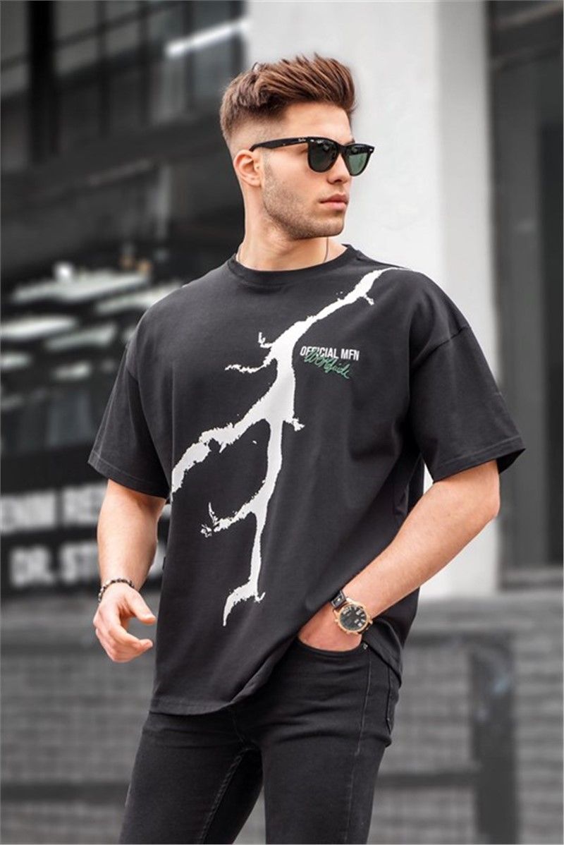 Men's Oversize T-shirt - Black #329676