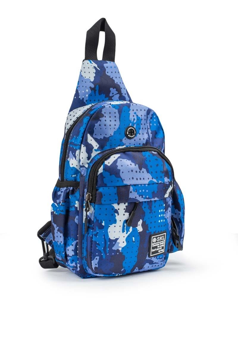 Men's backpack - Camoflage Blue 202108355649