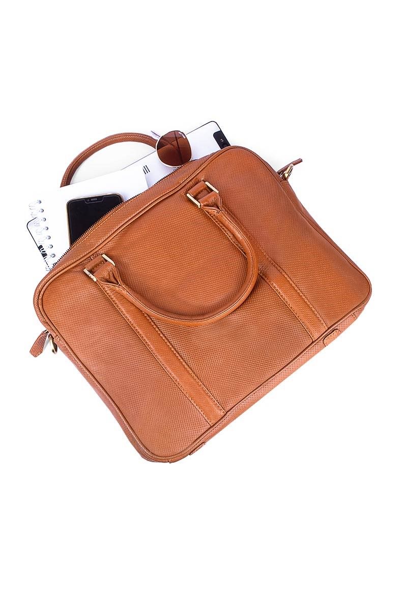 Leather Bag - Brown #9979545