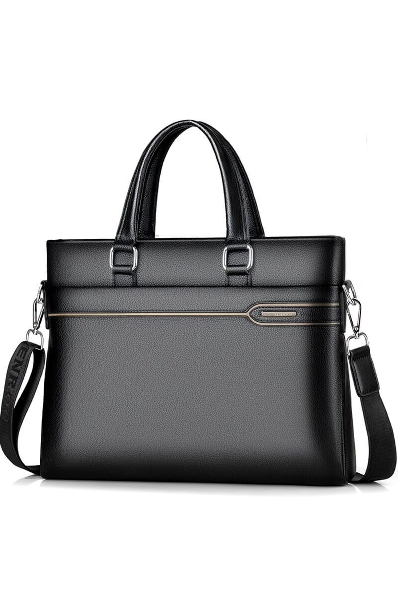 Men's leather bag - Black 133 3