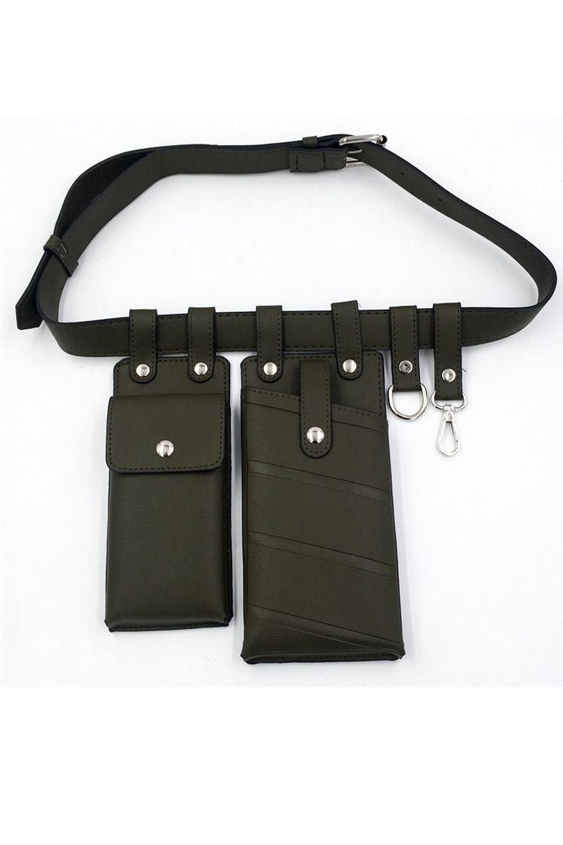 Men's belt bag - Black #002