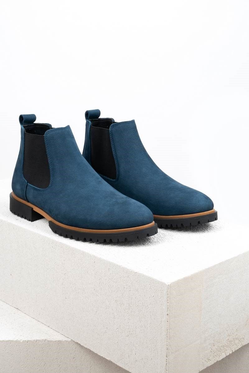 Men's Chelsea Boots - Blue #99999648