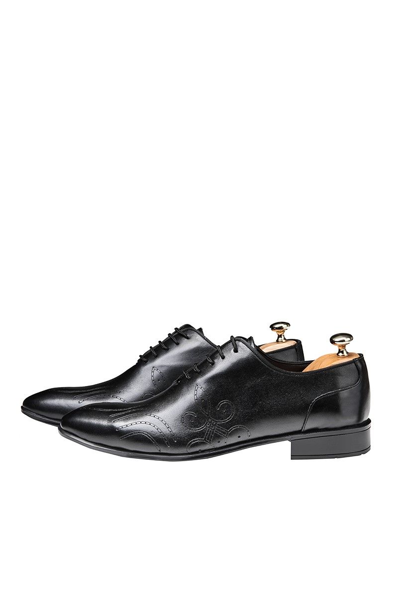 Ducavelli Men's Real Leather Shoes - Black #20245141