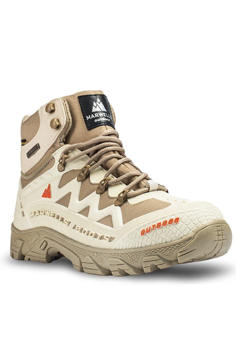 Men's hiking boots - Beige 2021083219