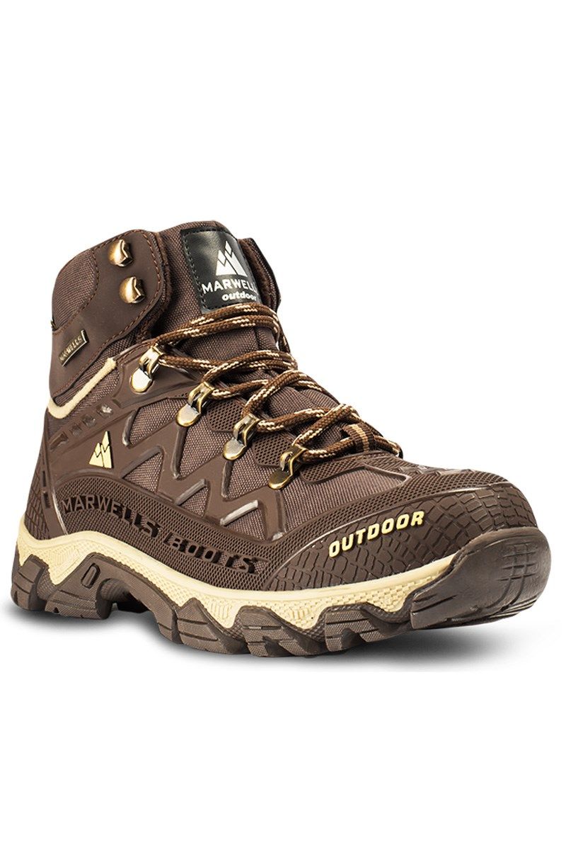 Men's hiking boots - Brown 2021083217