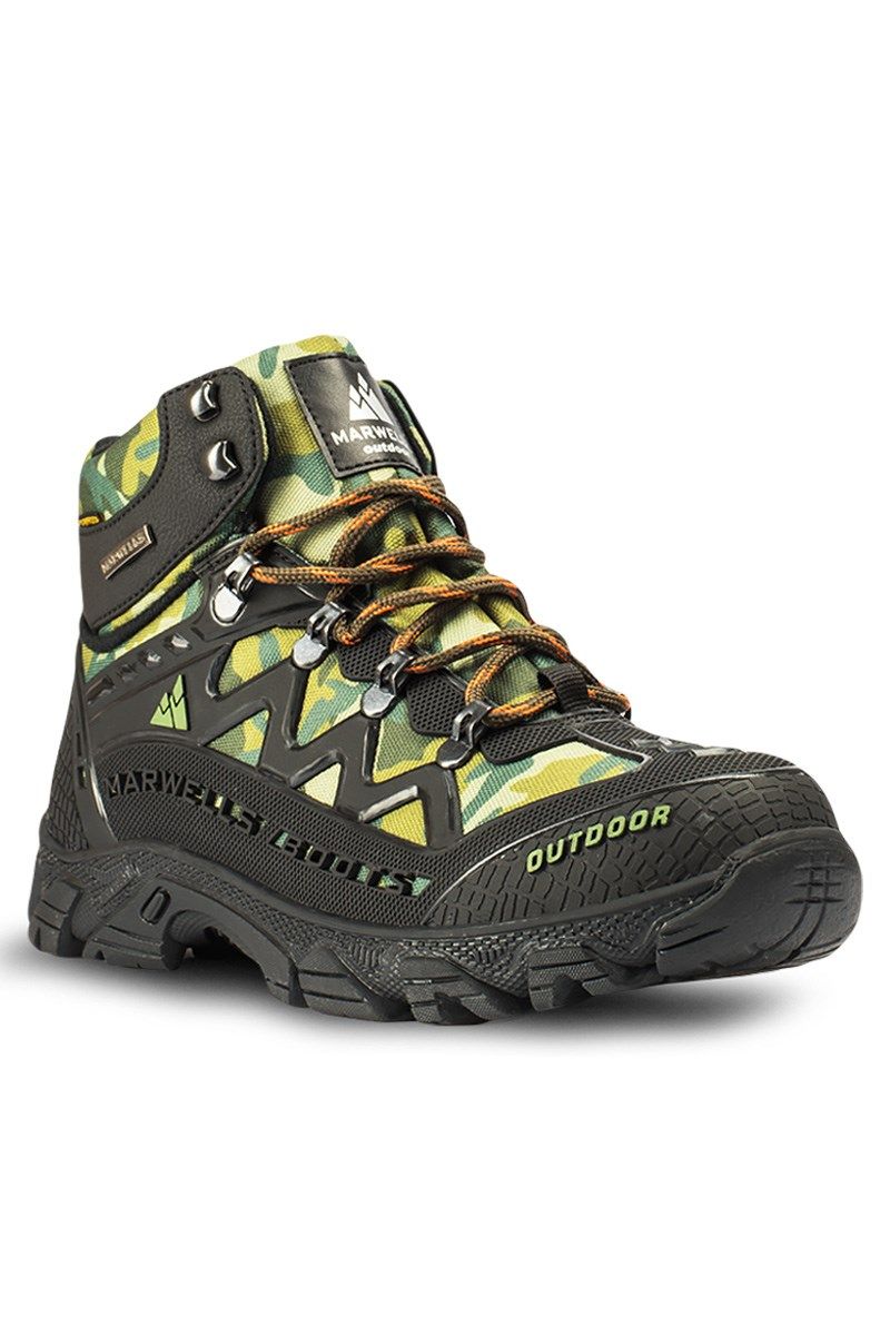 Men's hiking boots - Green 2021083216