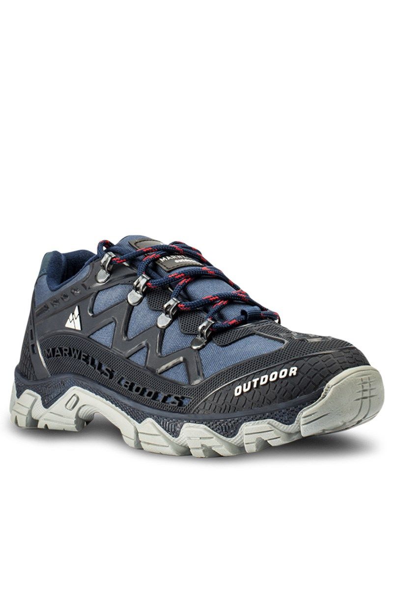 Men's hiking shoes - Black/Blue 2021083223