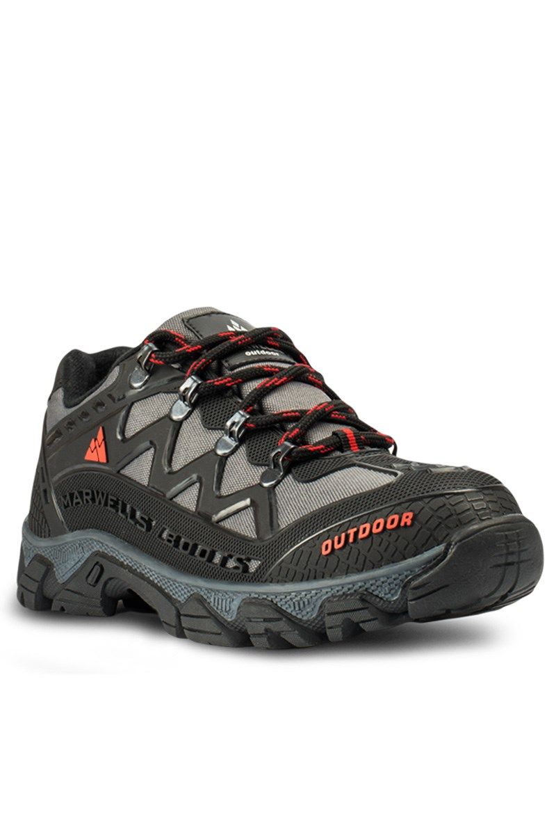 Muške planinarske cipele - crno-sive 2021083224