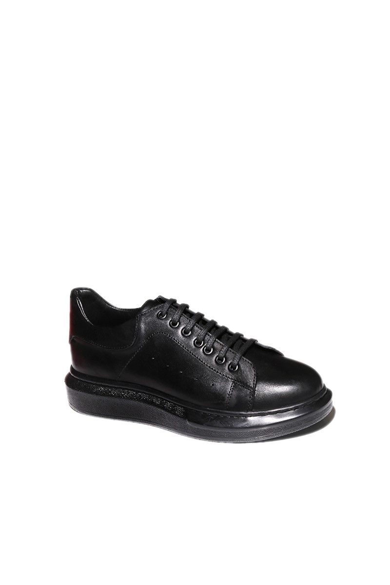 Men's leather shoes - Black 20210835178
