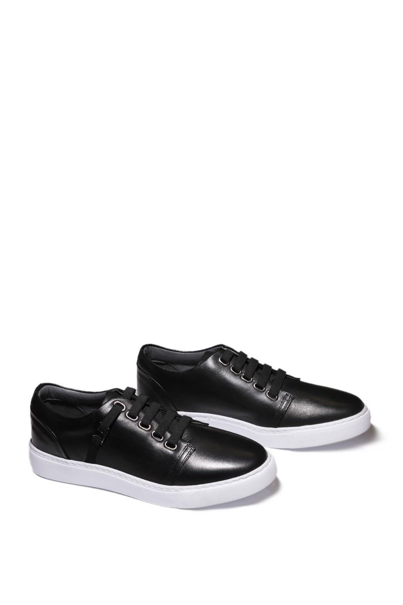 Men's leather shoes - Black 20210835190