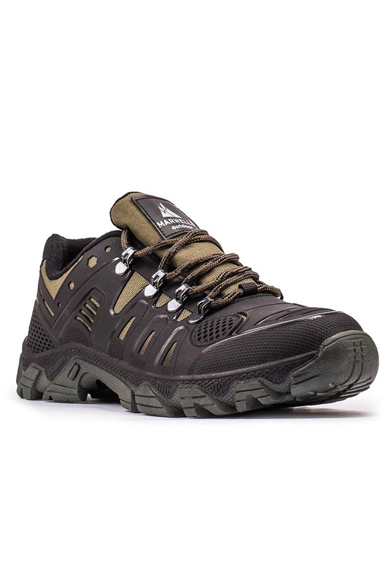 Men's hiking shoes - Black-Khaki 2021082510