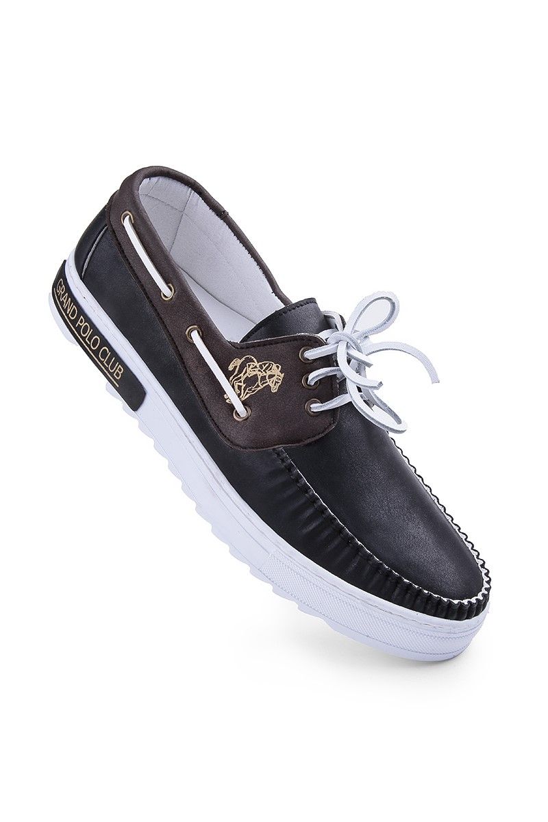 GPC Men's Boat Shoes - Black, Brown #81144476