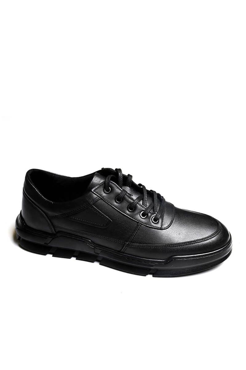 Men's leather shoes - Black 20210834714