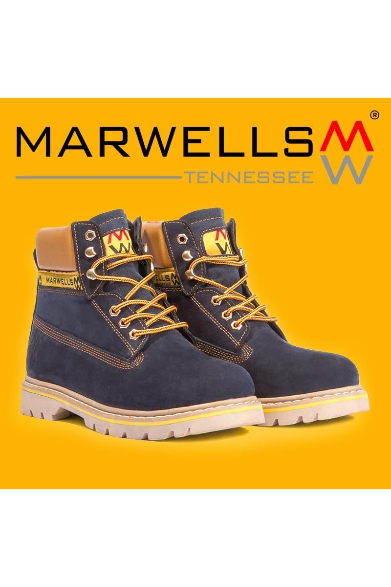 Marwells Men's Boots - Blue #266569