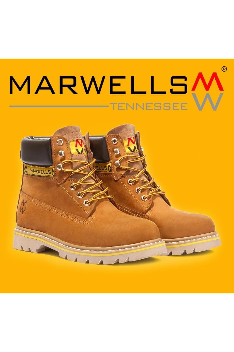 Marwells Men's Boots - Brown 99999640 #266548