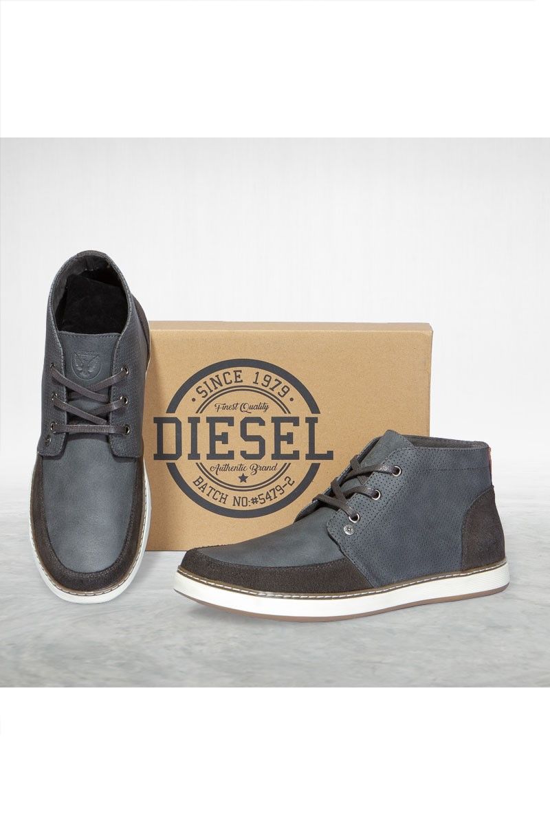 Diesel Men's Boots - Grey #979703