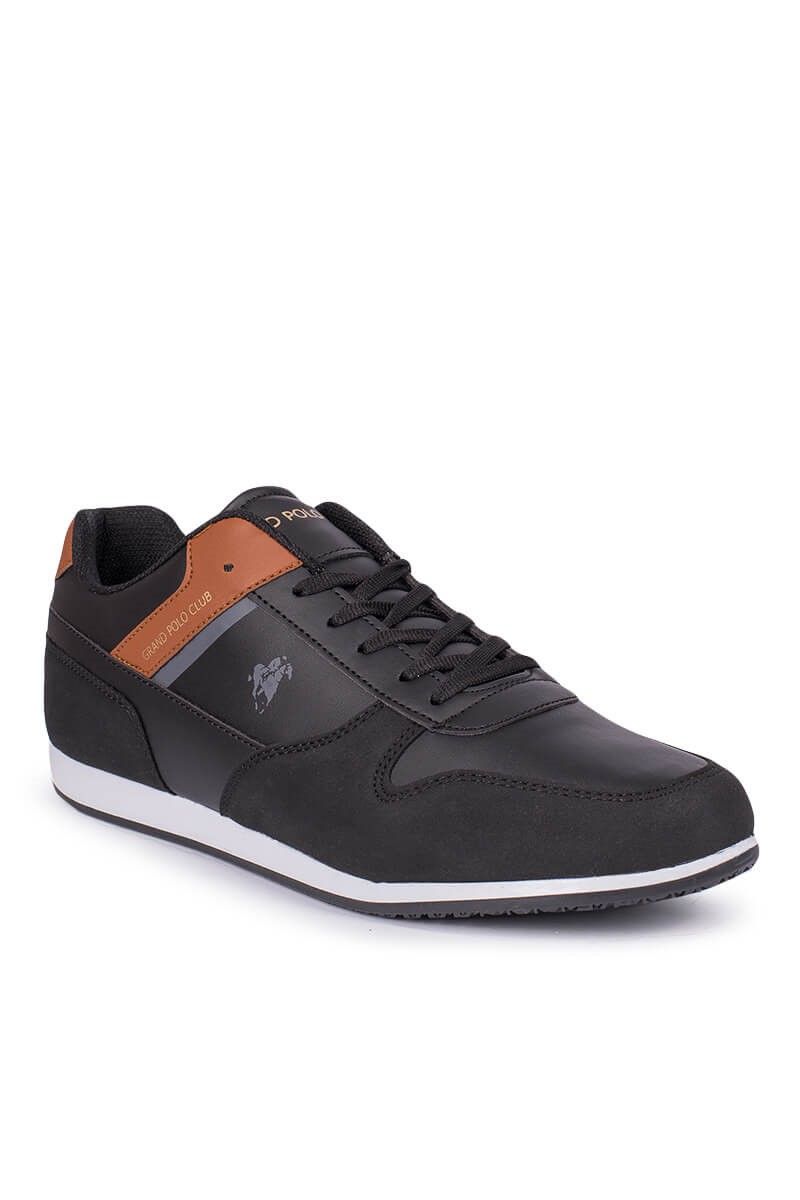 Euromart - GPC POLO Men's sports shoes - Black with Brown 20210835225