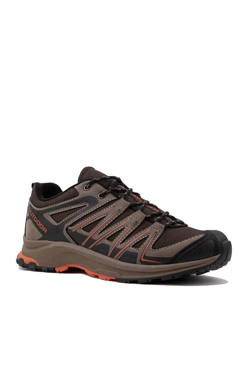 Men's sports shoes - Brown with Orange #324889