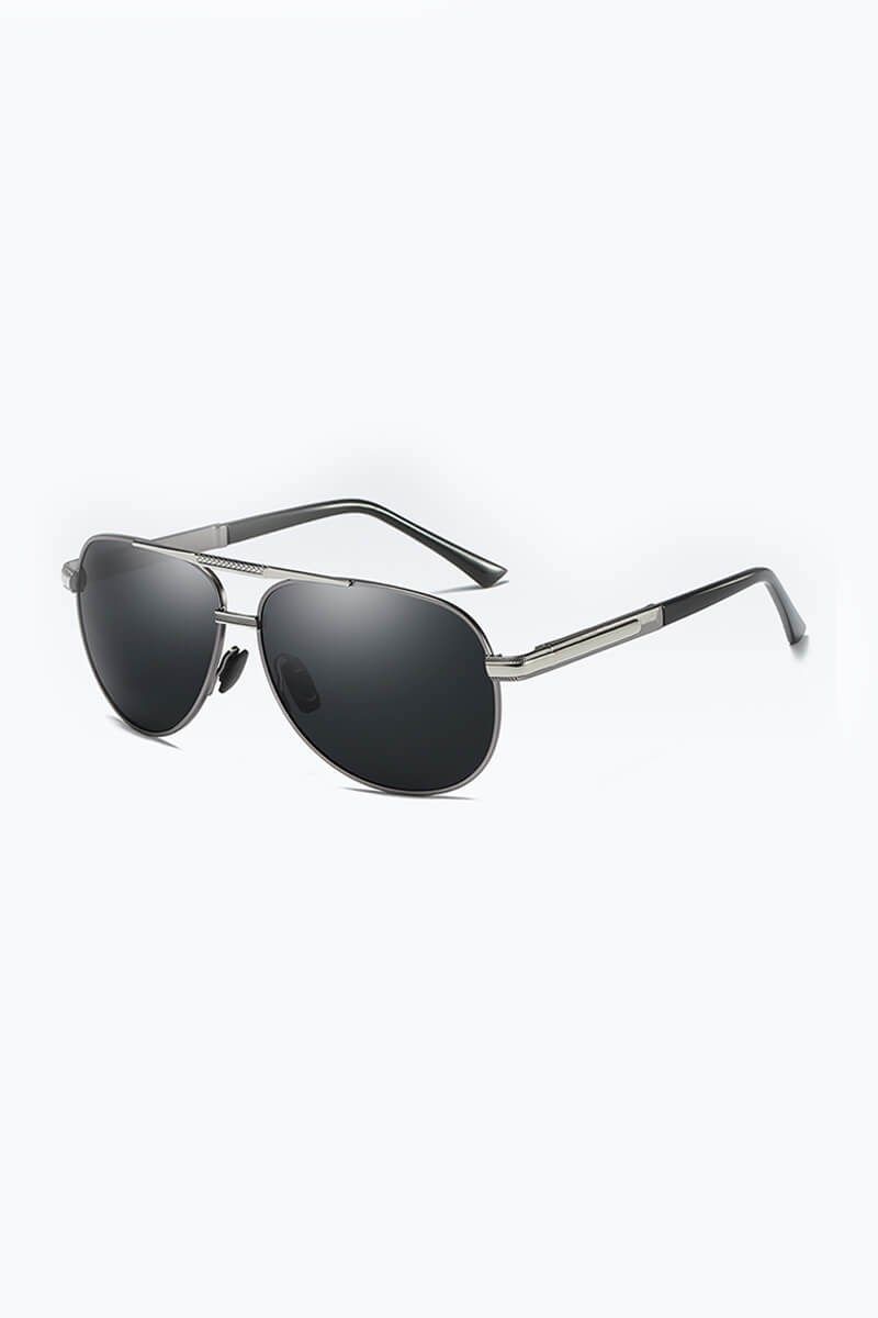 GPC POLO POLARIZED Sunglasses - Black-Gray #A51
