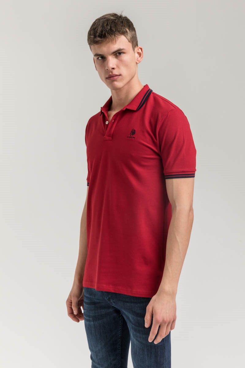New World Polo Men's Shirt - Red #2021581