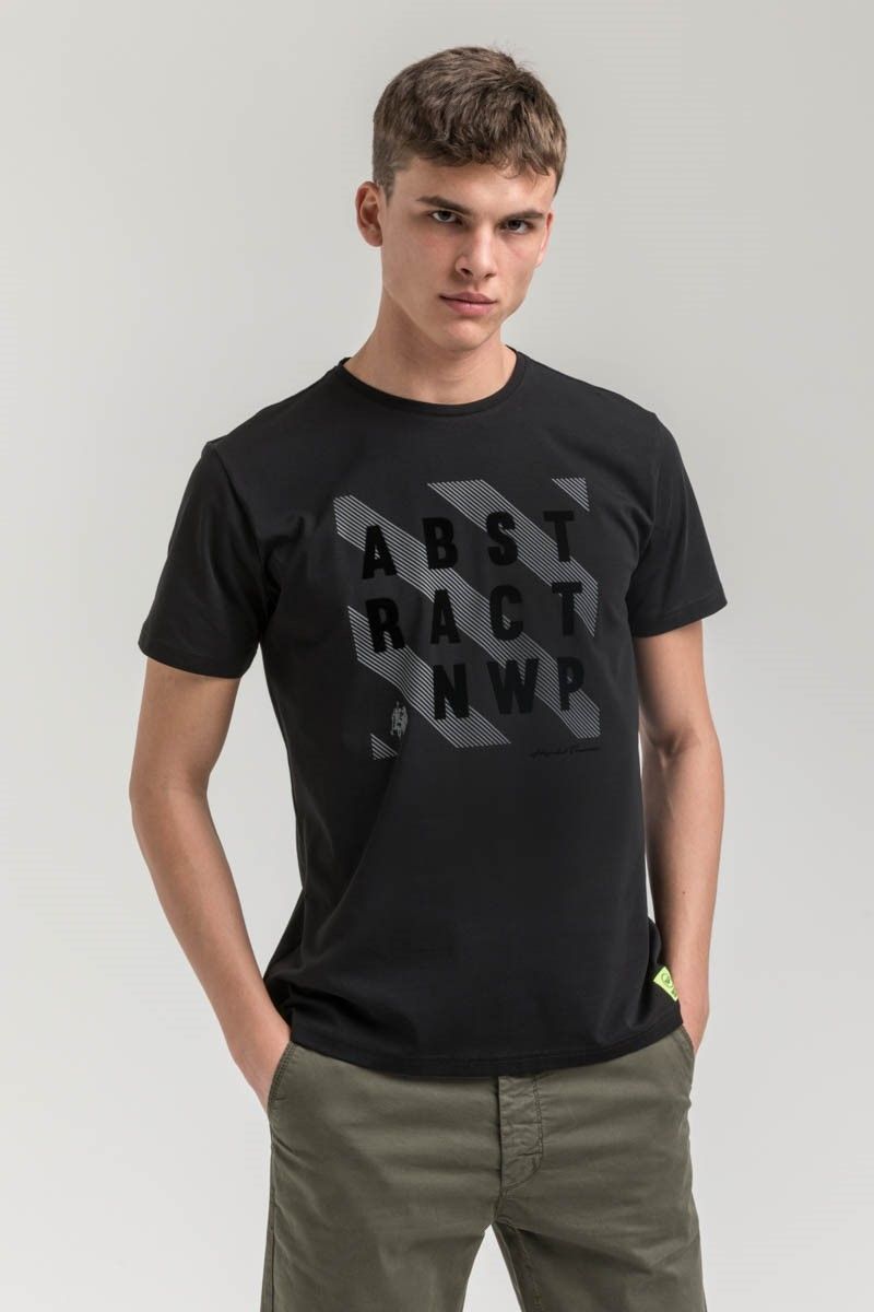 New World Polo Men's T-Shirt - Black #2021482