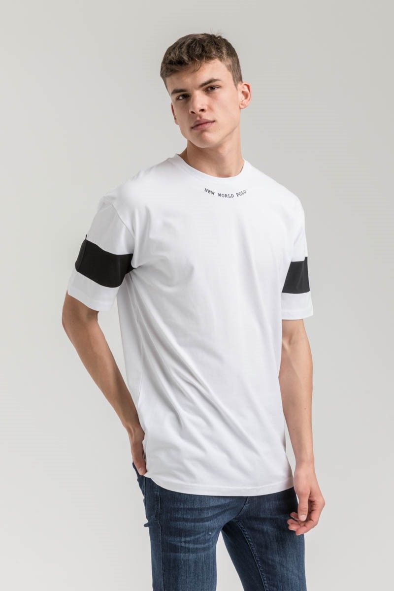 New World Polo Men's T-Shirt - White #2021566