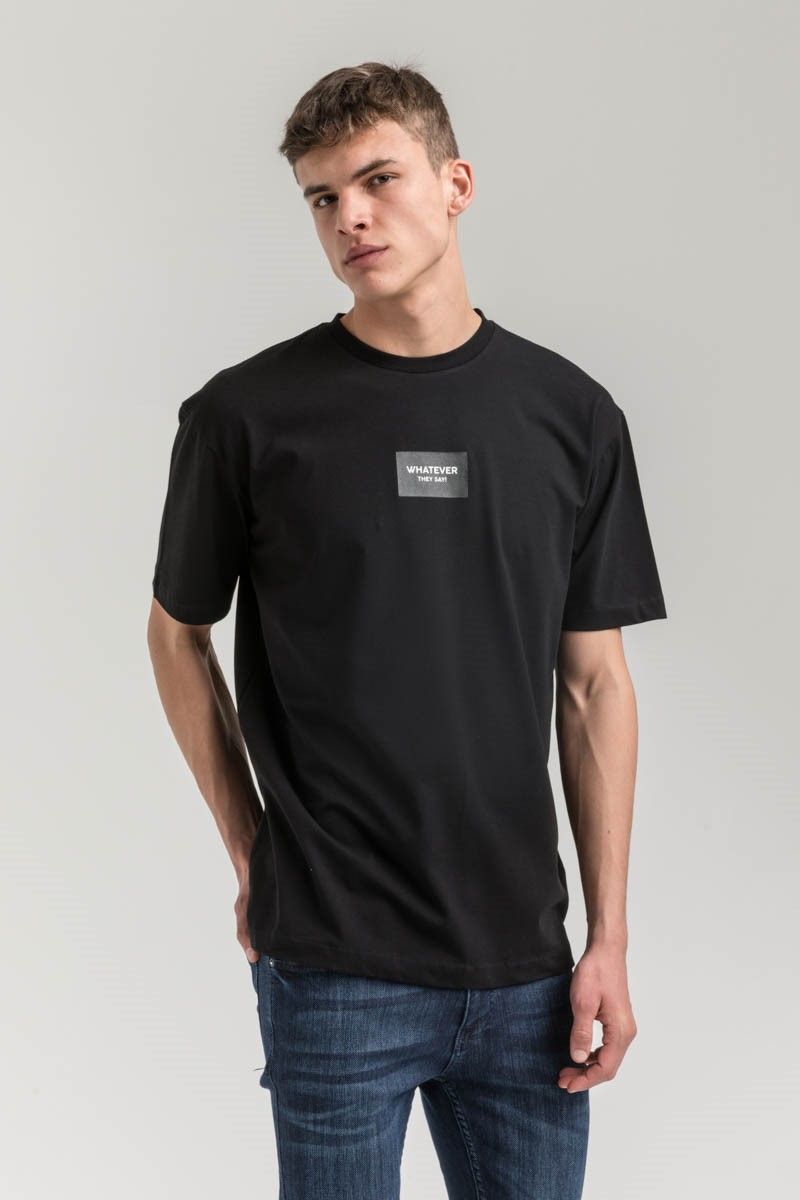 New World Polo Men's T-Shirt - Black #2021570