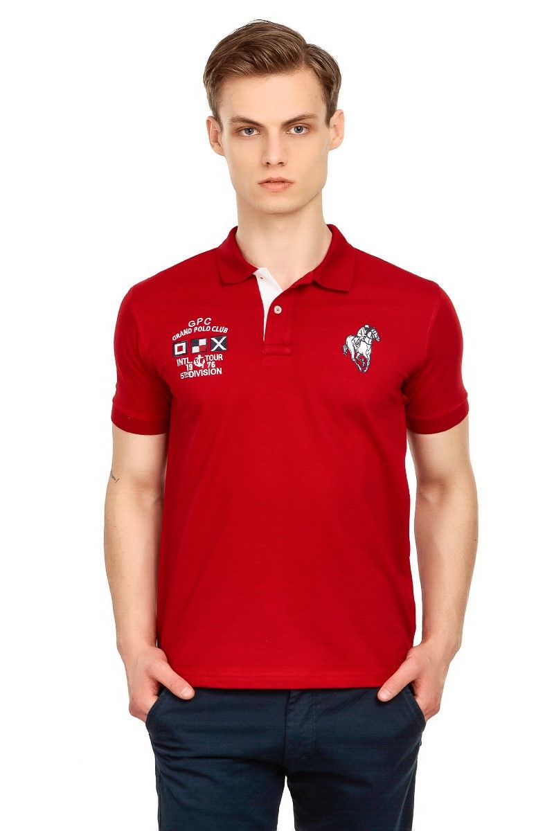 GPC POLO T-shirt uomo - Red 21156876
