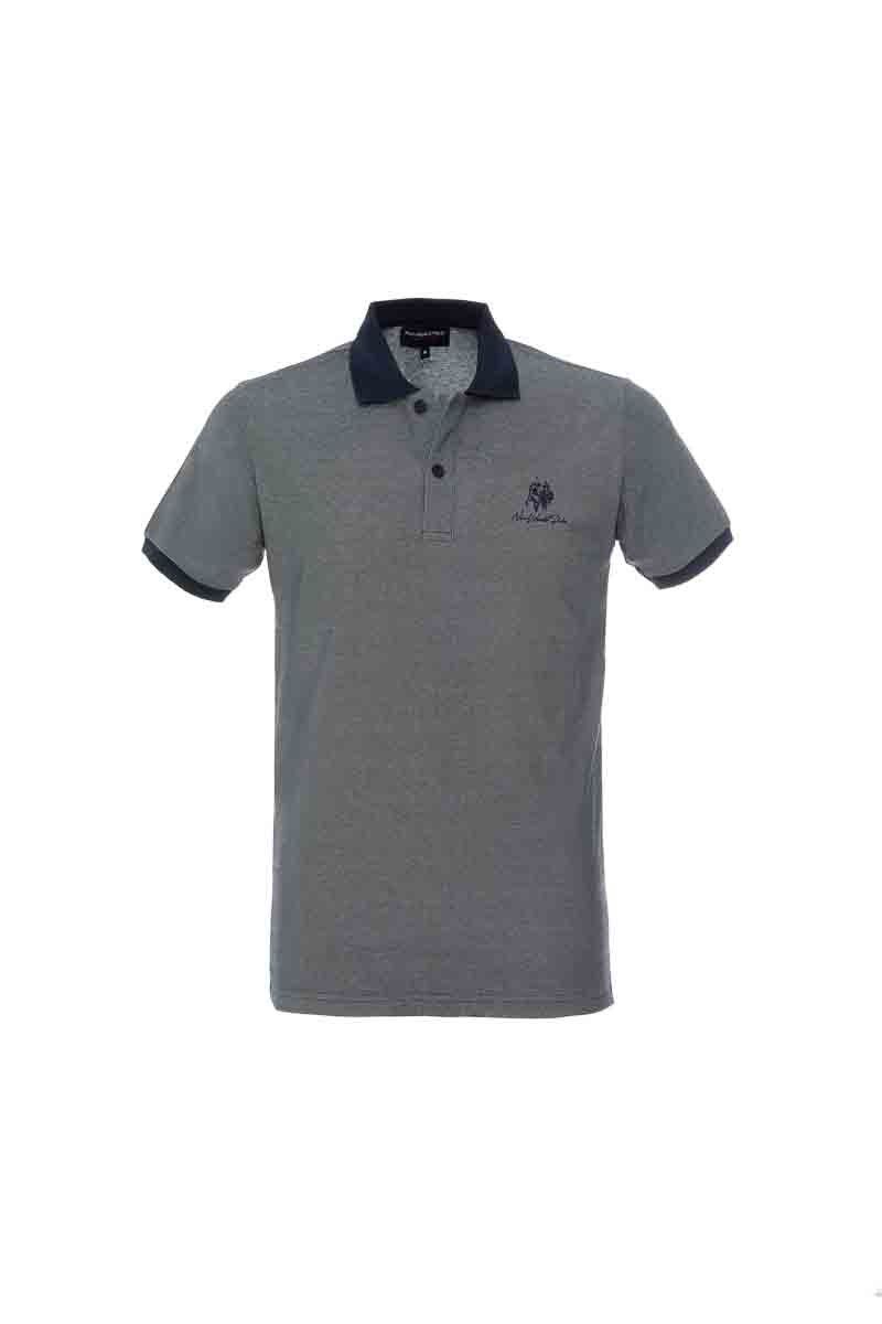 New World Polo Men's T-Shirt - Grey #23510835