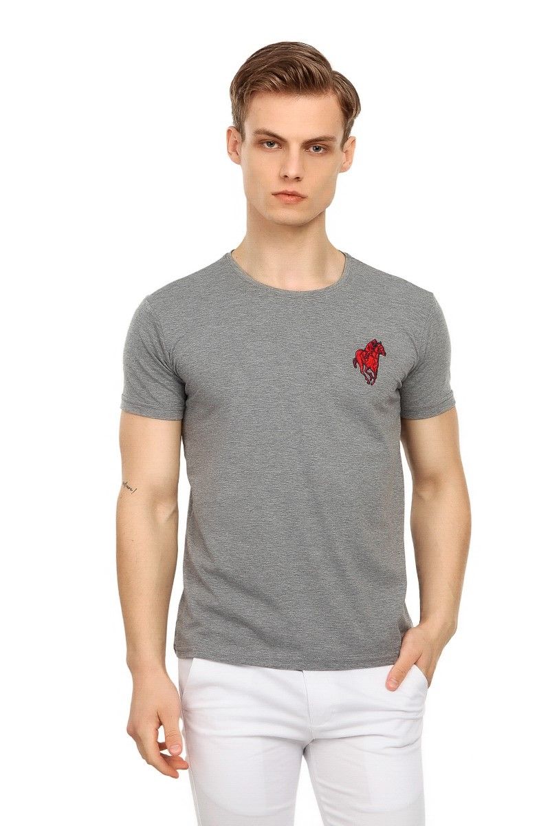 T-shirt uomo GPC POLO - grigio 25990014