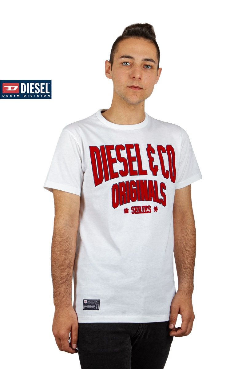 Diesel Men's T-Shirt - White #202023