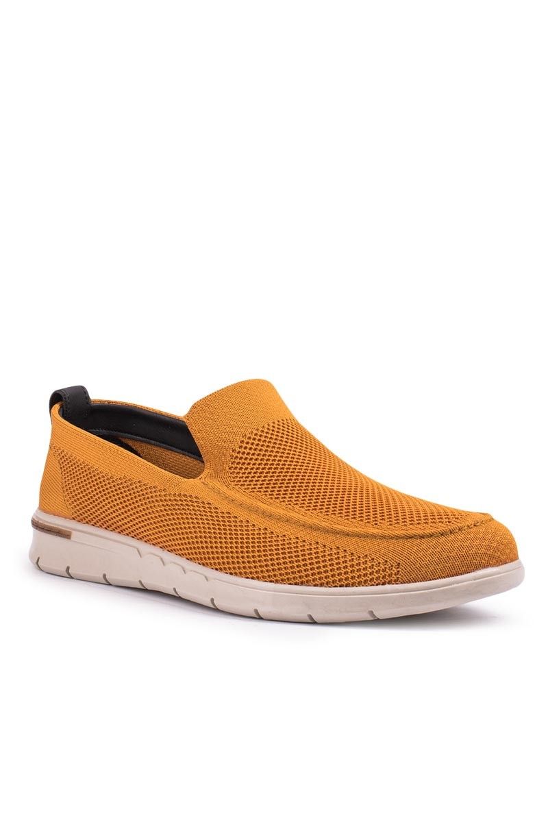 Men's textile loafer - Mustard 20210835329
