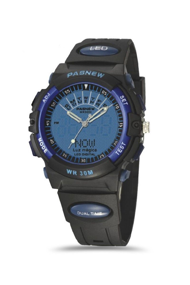 New 2021 Fashion Sport Men's Watches Pasnew Top Brand Analog Led Digital  Electronic Quartz Wristwatches Men 50M Swim Watch Clock - AliExpress