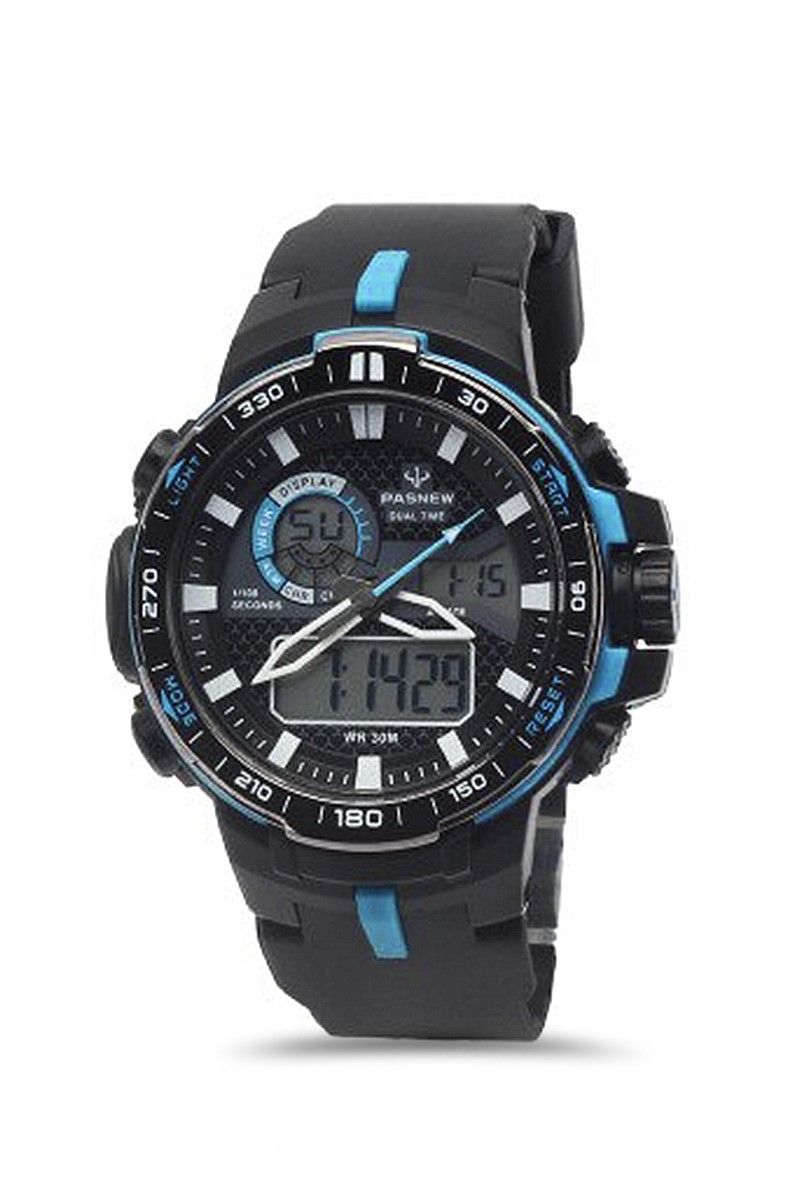 PASNEW Sport Waterproof Quartz Analog Digital Wrist Watch - DealExtreme -  YouTube