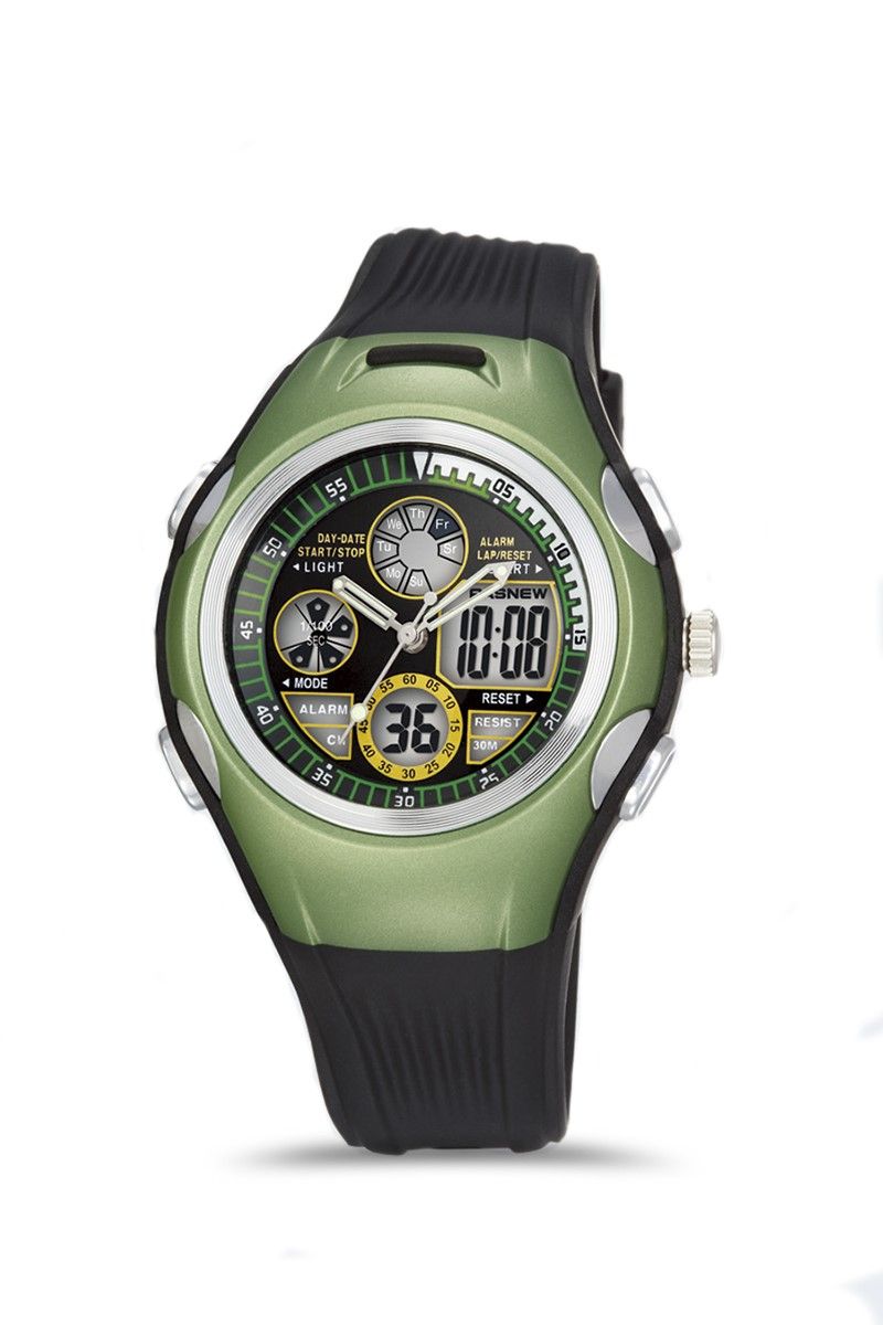 Pasnew Men's Watch - Green #PSE305B-N2