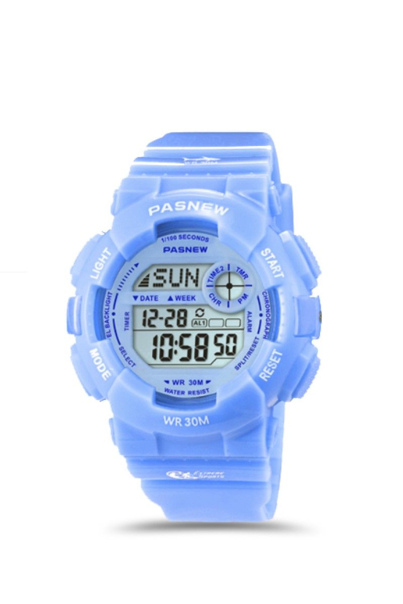Pasnew Men's Watch - Light Blue #480GB-N1