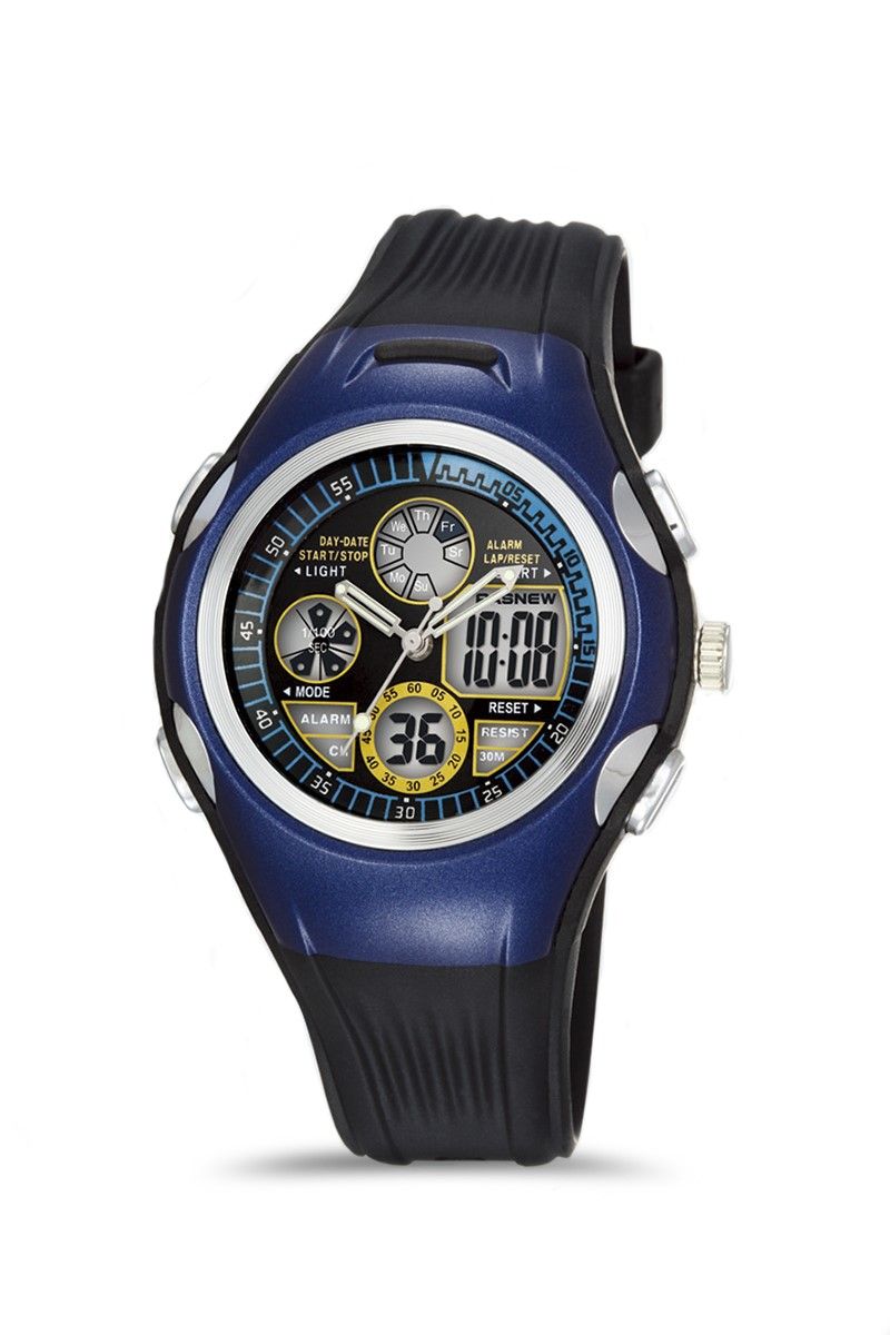 Pasnew Men's Watch - Blue, Black #PSE305B-N3