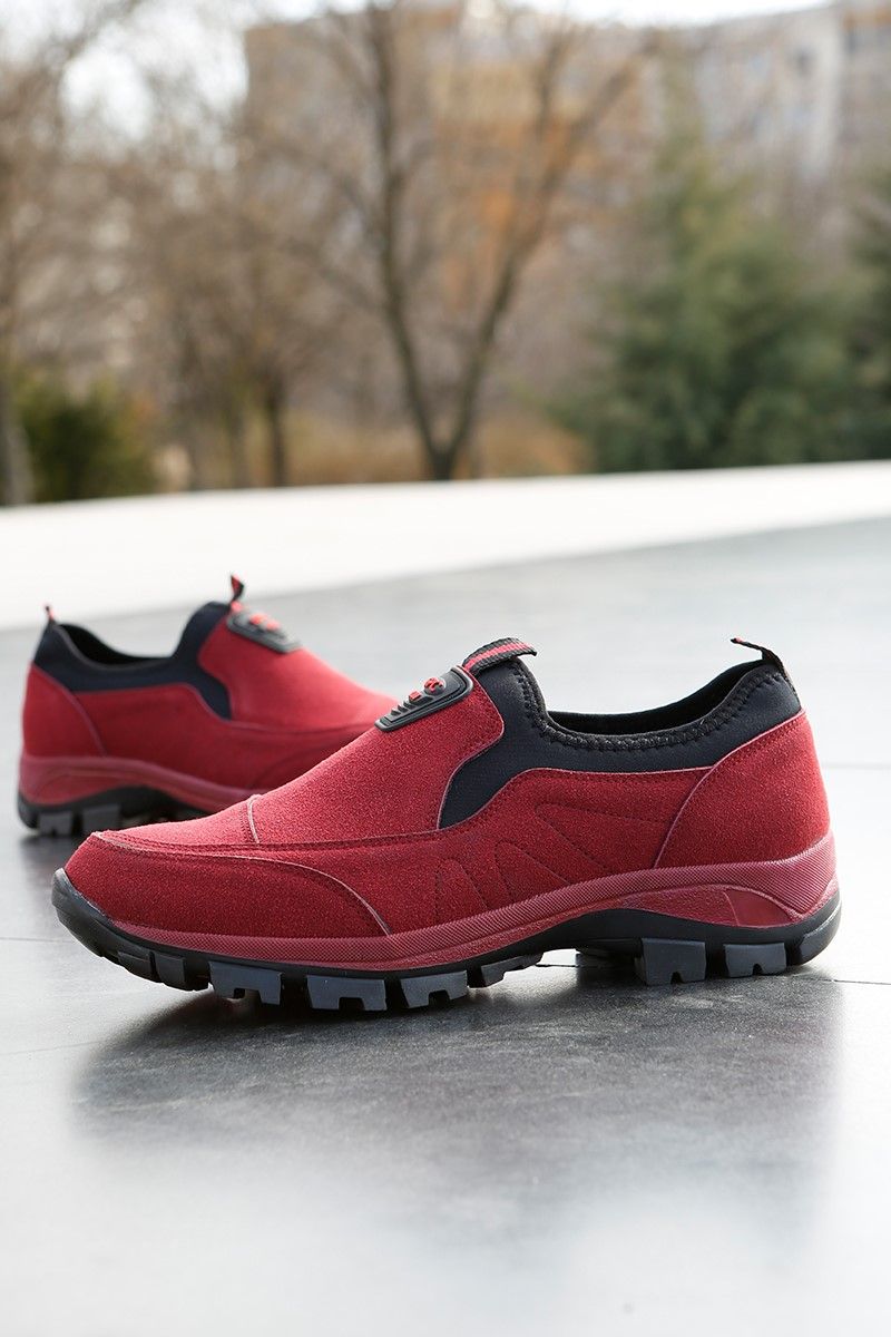 Men's Travel Shoes - Red #2105687546
